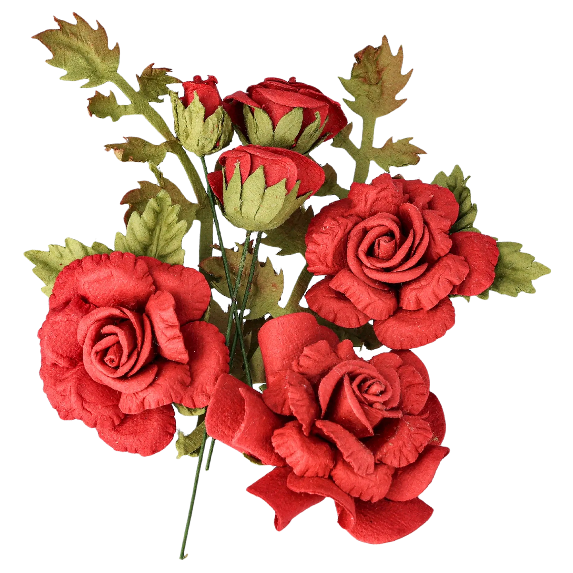 Blommor med murgröna, vit