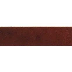 Bältesrem brun 130 cm 2,5 mm, 30 mm