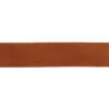 Bältesrem cognac 130 cm 2,5 mm, 25 mm
