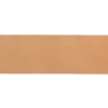 Bältesrem natur 130 cm 2,5 mm, 40 mm