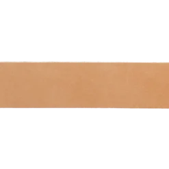 Bältesrem natur 130 cm 2,5 mm, 30 mm