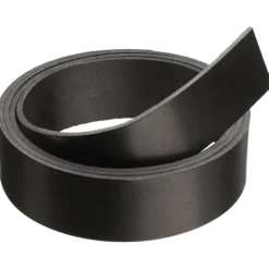 Bältesrem svart 130 cm 2,5 mm, 25 mm
