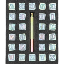 Bokstavspunsar, 13 mm