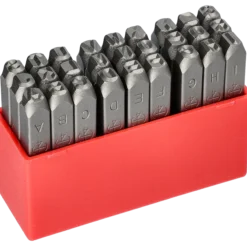 Bokstavsstansar, 6 mm