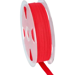 Bomullsband rött, 10 mm