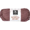 Bomull sport garn, brun