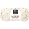 Bomull sport garn, natur