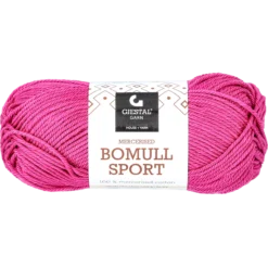 Bomull sport garn, pink