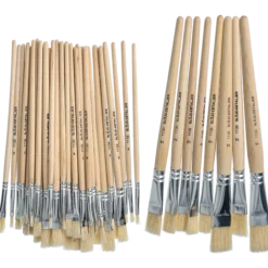 Borstpensel kort 50-pack