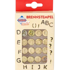 Brännmärkningsspets, bokstäver A-L