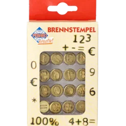 Brännmärkningsspets, siffror