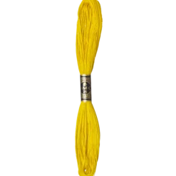 Broderigarn DMC, gul