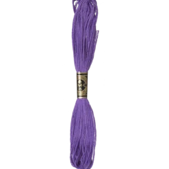 Broderigarn DMC, lila