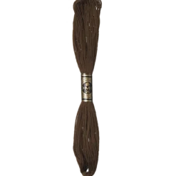 Broderigarn DMC, mörkbrun
