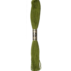 Broderigarn DMC, olivgrön
