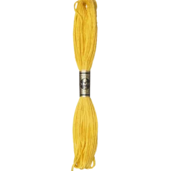 Broderigarn DMC, senapsgul