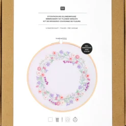 Broderikit Blomkrans