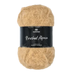 Brushed alpacka garn, sandcastle