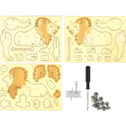 Byggsats Mekanik, lejon