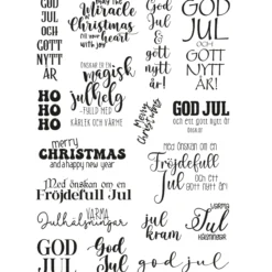 Clear Stamps, God jul