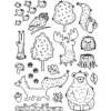 Clear stamp - Skogen