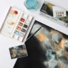 Cotman metallic pocket set