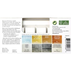 Cotman metallic pocket set
