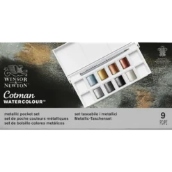 Cotman metallic pocket set