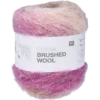 Creative brushed wool, Roses