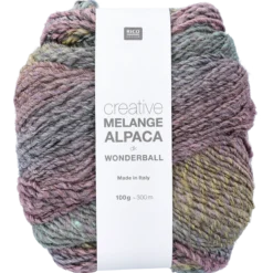 Creative Melange Alpaca dk Wonderball, Greys