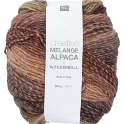 Creative Melange Alpaca dk Wonderball, Terra