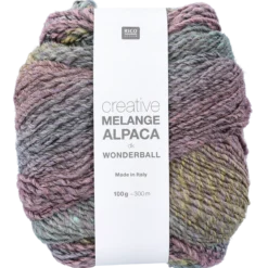 Creative Melange Alpaca dk Wonderball, Pastell