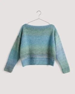 Creative Painted Power Cotton, Aqua shades