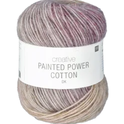 Creative Painted Power Cotton, Fresh pink