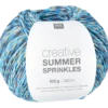 Creative summer sprinkles, aqua