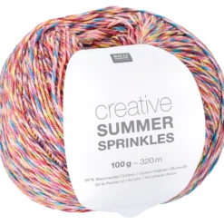 Creative summer sprinkles, candy