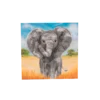 Crystal Art Card Kit, elefant