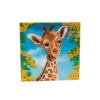 Crystal Art Card Kit, giraff