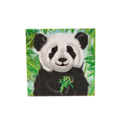 Crystal Art Card Kit, panda