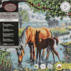 Crystal Art Kits Canvas Fell Ponies