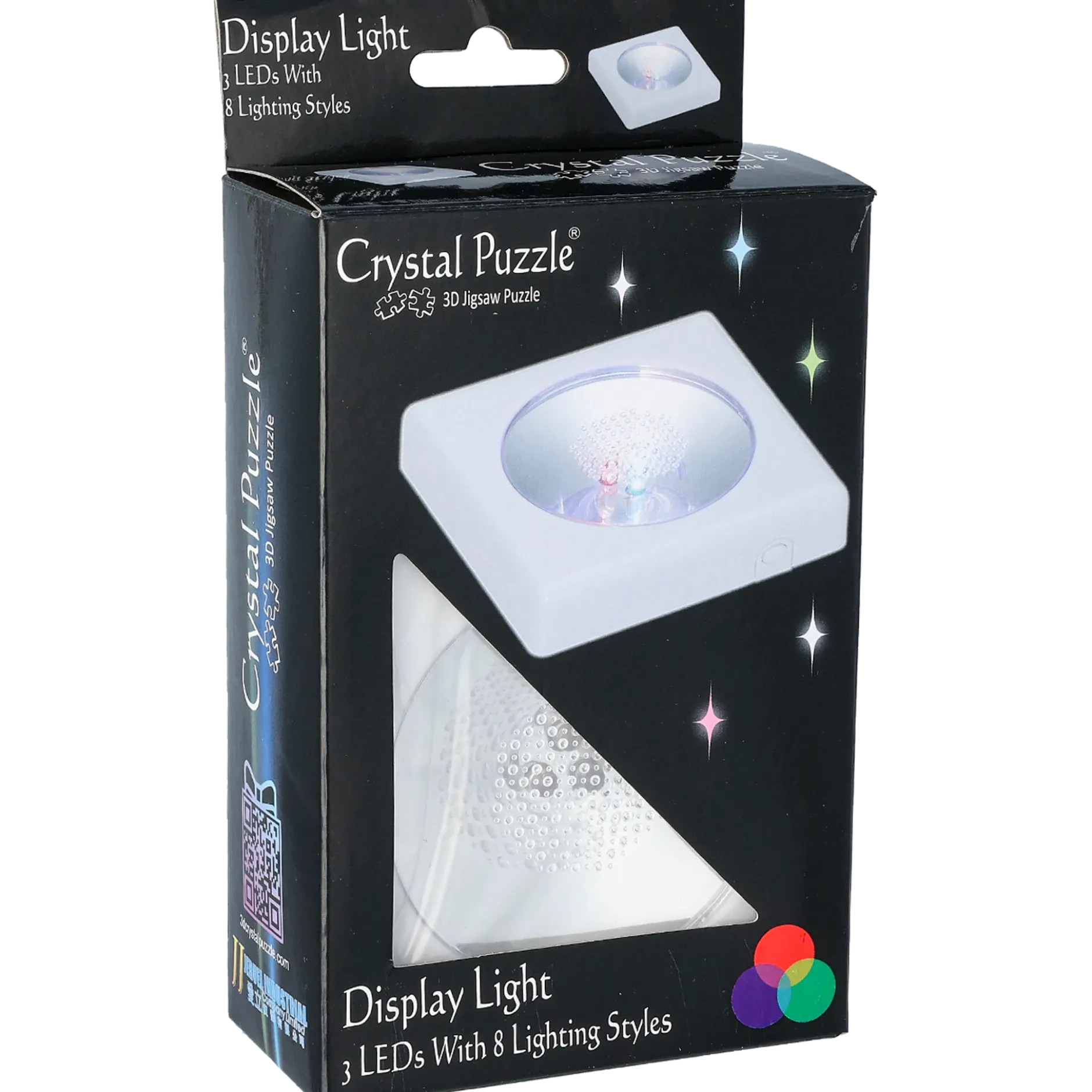 Crystal puzzles led display