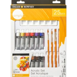 Daler Rowney acrylic set