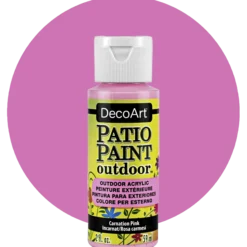 Deco Art Patio paint, Carnation pink