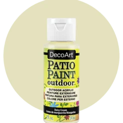 Deco Art Patio paint, Daisy cream