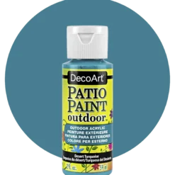 Deco Art Patio paint, Desert turqoise