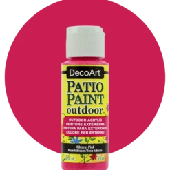 Deco Art Patio paint, Hibiscus pink
