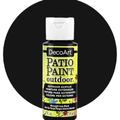Deco Art Patio paint, Wrought iron black
