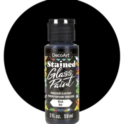 Deco Art Stained glass paint, Black