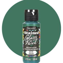 Deco Art Stained glass paint, Emerald