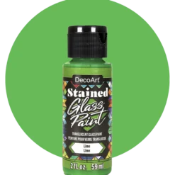 Deco Art Stained glass paint, Lime